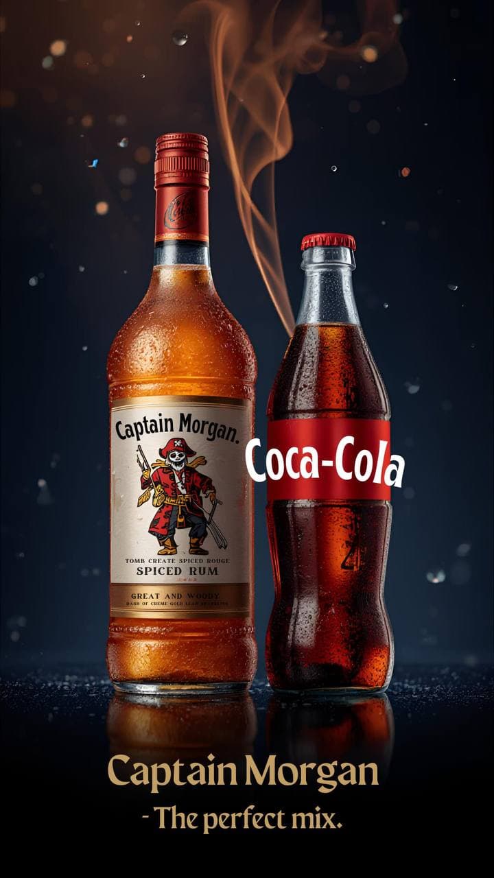 Formule Captain Morgan — livré la nuit à Perpignan par Livraison de Nuit
