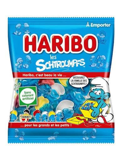 Haribo Schtroumpfs